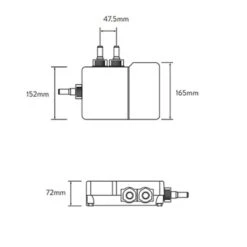 Aqualisa ISystem Concealed Digital Shower With Ceiling Fixed Shower Head - HP/Combi 9 Aqualisa ISystem Concealed Digital Shower With Ceiling Fixed Shower Head - HP/Combi -Home Bathroom aqualisa isd.a1.bfc .14 3