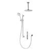Aqualisa ISystem Concealed Digital Shower Digital With Adj & Ceiling Fixed Shower Heads - HP/Combi -Home Bathroom aqualisa isystem concealed digital shower digital with adj and ceiling fixed shower heads hp combi isd.a1.bv .dvfc .14