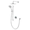 Aqualisa Optic Q Digital Smart Shower Concealed Dual With Wall Head - High Pressure/Combi -Home Bathroom aqualisa optic q digital smart shower concealed dual with wall head high pressure combi opq.a1.bv .dvfw .20