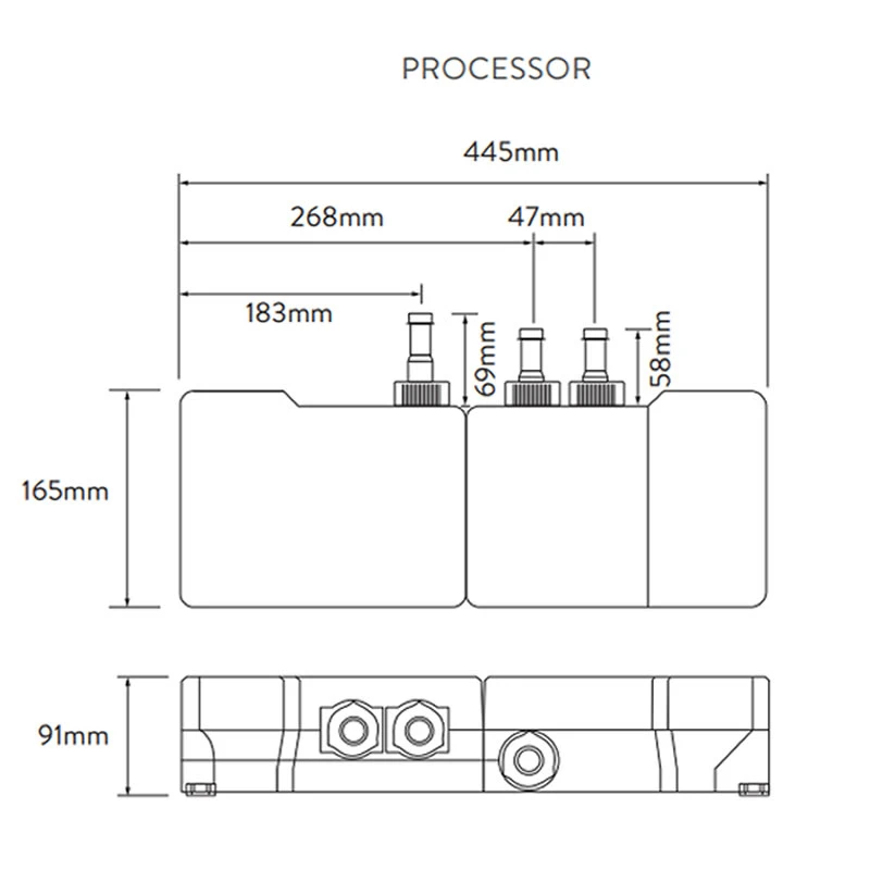Aqualisa Quartz Concealed Digital Shower With Adjustable & Fixed Wall Shower Heads - Gravity Pumped 4 Aqualisa Quartz Concealed Digital Shower With Adjustable & Fixed Wall Shower Heads - Gravity Pumped - Image 2