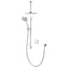 Aqualisa Unity Q Digital Smart Shower Concealed Dual With Ceiling Head - High Pressure/Combi -Home Bathroom aqualisa unity q digital smart shower concealed dual with ceiling head high pressure combi utq.a1.bv .dvfc .20
