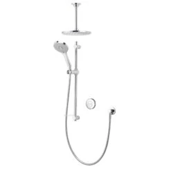 Aqualisa Unity Q Digital Smart Shower Concealed Dual With Ceiling Head - High Pressure/Combi