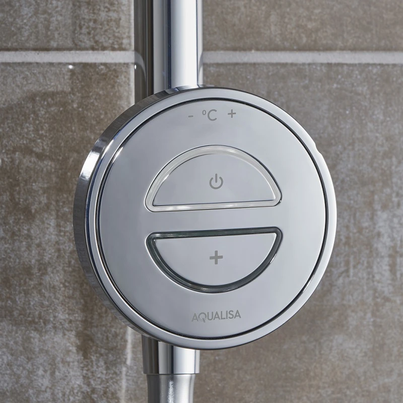 Aqualisa Unity Q Digital Smart Shower Exposed Adjustable - Gravity Pumped 4 Aqualisa Unity Q Digital Smart Shower Exposed Adjustable - Gravity Pumped - Image 2