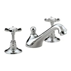 Bristan 1901 3 Hole Basin Mixer Set - Chrome