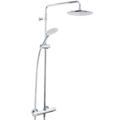 Bristan Carre Thermostatic Bar Shower With Rigid Riser