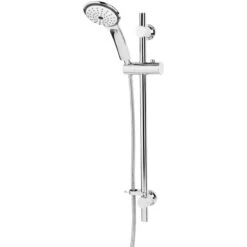 Bristan Casino Shower Kit With Single Function Large Handset - Chrome