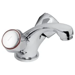 Bristan Club Basin Mixer With Plug And Chain - Chrome