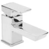 Bristan Cobalt Basin Mixer Tap With Clicker Waste - Chrome -Home Bathroom bristan cobalt basin mixer tap with clicker waste chrome cob bas c