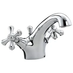 Bristan Colonial Basin Mixer With Pop-Up Waste - Chrome