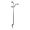Bristan Commercial Grab Rail/Slide Bar Shower Kit 900MM - Stainless Steel Finish -Home Bathroom bristan commercial grab rail slide bar shower kit 900mm stainless steel finish ev kit egb c