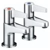 Bristan Design Utility Lever Basin Taps - Chrome 2 Bristan Design Utility Lever Basin Taps - Chrome -Home Bathroom bristan design utility lever basin taps chrome dul 1 2 c
