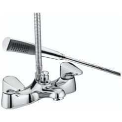 Bristan Jute Bath Shower Mixer Tap - Chrome