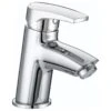 Bristan Orta Basin Mixer With Clicker Waste - Chrome -Home Bathroom bristan orta basin mixer with clicker waste chrome or bas c