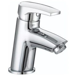Bristan Orta Basin Mixer With Clicker Waste - Chrome