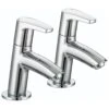 Bristan Orta Basin Taps - Chrome 2 Bristan Orta Basin Taps - Chrome -Home Bathroom bristan orta basin taps chrome or 1 2 c