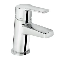 Bristan Pisa Basin Mixer Tap With Clicker Waste - Chrome