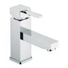Bristan Quadrato Eco Basin Mixer - Chrome 1 Bristan Quadrato Eco Basin Mixer - Chrome -Home Bathroom bristan quadrato eco basin mixer chrome qd ebasnw c