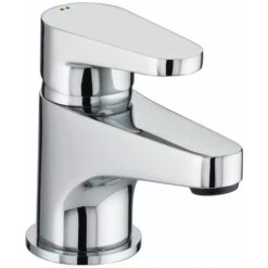 Bristan Quest Basin Mixer Tap With Clicker Waste - Chrome