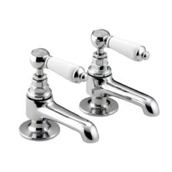 Bristan Renaissance Basin Taps - Chrome