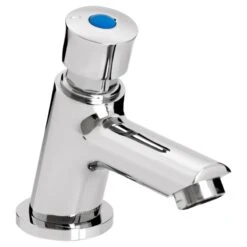 Bristan Single Luxury Timed Flow Basin Tap - Chrome