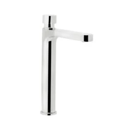 Bristan Single Tall Pillar Basin Timed Flow Tap - Chrome