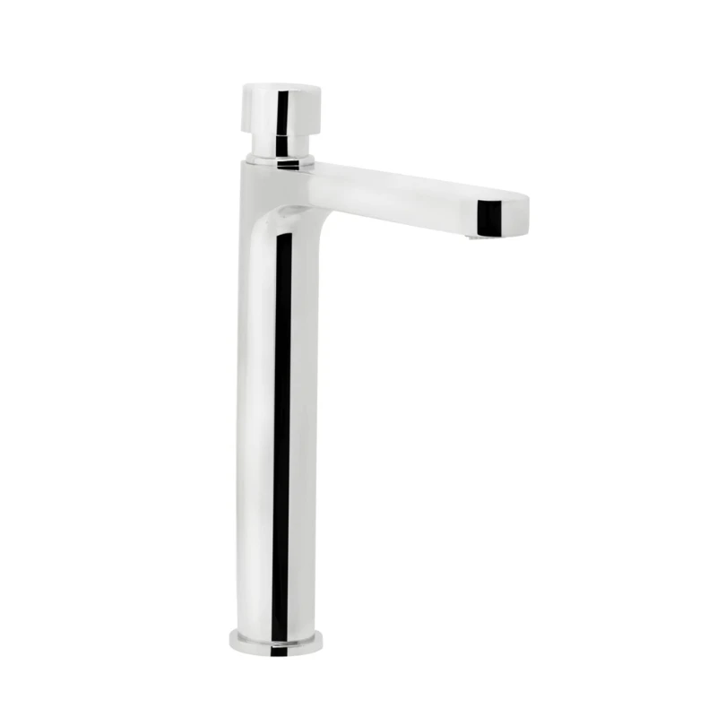 Bristan Single Tall Pillar Basin Timed Flow Tap - Chrome 3 Bristan Single Tall Pillar Basin Timed Flow Tap - Chrome
