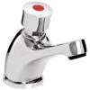 Bristan Single Timed Flow Basin Tap - Chrome -Home Bathroom bristan single timed flow basin tap chrome z2 1 2 c