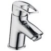 Bristan Smile Basin Mixer Tap With Clicker Waste - Chrome -Home Bathroom bristan smile basin mixer tap with clicker waste chrome sm bas c
