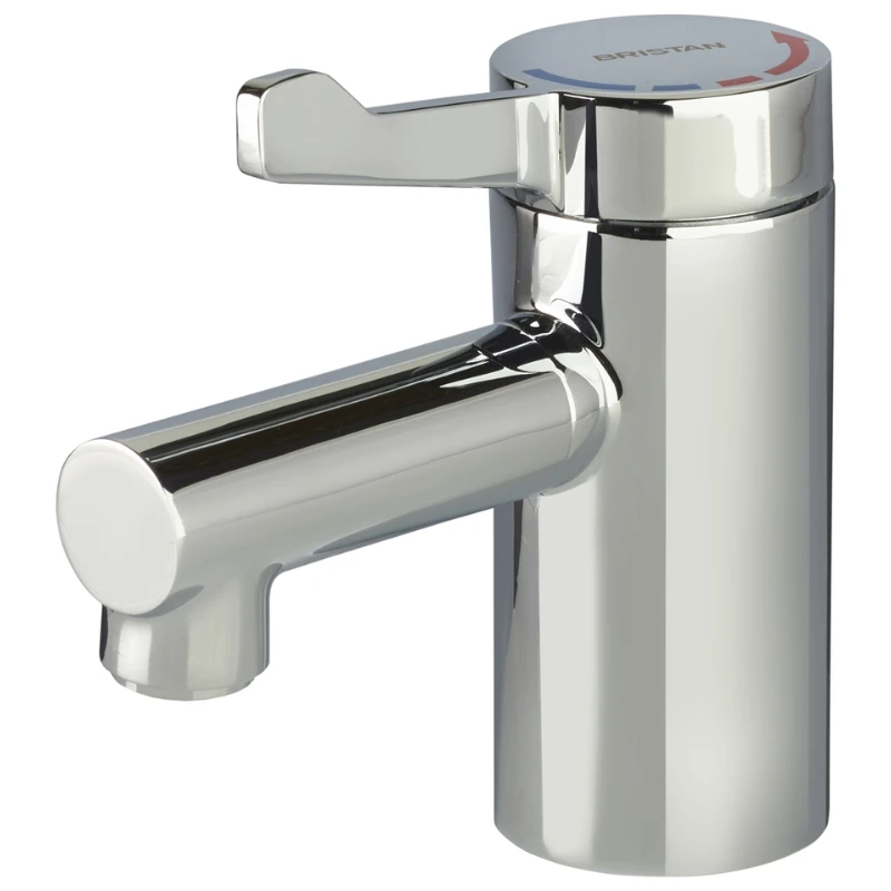 Bristan Solo2 Basin Mixer With Short Lever Tap - Chrome 3 Bristan Solo2 Basin Mixer With Short Lever Tap - Chrome