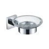 Bristan Square Soap Dish - Chrome -Home Bathroom bristan square soap dish chrome sq dish c