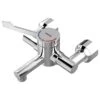Bristan Thermostatic Wall Mount TMV3 Hospital Basin Mixer Tap - Chrome