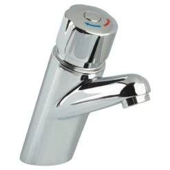 Bristan Timed Flow Temperature Control Basin Tap - Chrome