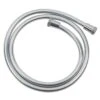 Croydex 1.5m Smooth PVC Shower Hose - Chrome -Home Bathroom croydex 1.5m smooth pvc shower hose chrome am173040pb