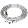 Croydex 1.5m Stretch Reinforced Shower Hose - Chrome -Home Bathroom croydex 1.5m stretch reinforced shower hose chrome am156041