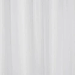 Croydex 2000mm X 2000mm High Performance/professional Textile Shower Curtain - White