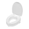 Croydex Carragh Raised Toilet Seat With Lid - White -Home Bathroom croydex carragh raised toilet seat with lid white wl411022h