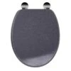 Croydex Dove Flexi-Fix Toilet Seat - Granite Effect -Home Bathroom croydex dove flexi fix toilet seat granite effect wl601931h