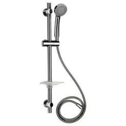 Croydex Essentials Three Function Shower Set - Chrome