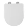 Croydex Eyre Flexi-Fix Toilet Seat - White 1 Croydex Eyre Flexi-Fix Toilet Seat - White -Home Bathroom croydex eyre flexi fix toilet seat white wl601522h