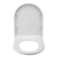 Croydex Eyre Flexi-Fix Toilet Seat - White -Home Bathroom croydex eyre flexi fix toilet seat white wl601522h 2