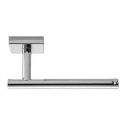 Croydex Flexi-Fix Chester Toilet Roll Holder - Chrome -Home Bathroom croydex flexi fix chester toilet roll holder chrome qm441141 2