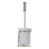 Croydex Grosvenor Gold Toilet Brush And Holder -Home Bathroom croydex grosvenor gold toilet brush qm702403