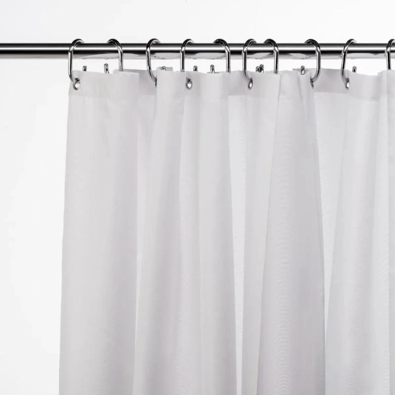 Croydex High Performance Shower Curtain 2100x2100mm - White 4 Croydex High Performance Shower Curtain 2100x2100mm - White - Image 2