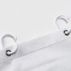 Croydex High Performance Shower Curtain 2100x2100mm - White 8 Croydex High Performance Shower Curtain 2100x2100mm - White -Home Bathroom croydex high performance shower curtain 2100x2100mm white gp85108 2