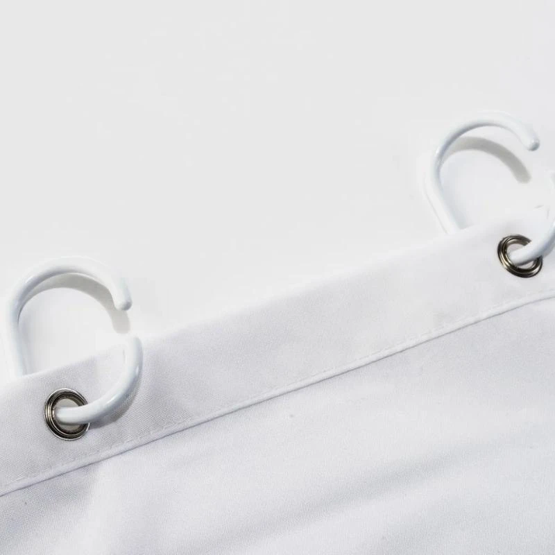 Croydex High Performance Shower Curtain 2100x2100mm - White 5 Croydex High Performance Shower Curtain 2100x2100mm - White - Image 3