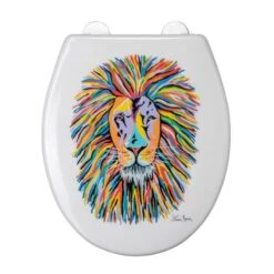 Croydex Lewis McZoo Flexi Fix Toilet Seat - Steven Brown