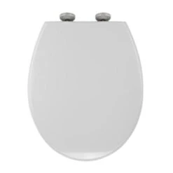 Croydex Luminoso Self Lighting Toilet Seat - White