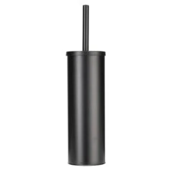 Croydex Matt Black Toilet Brush And Holder