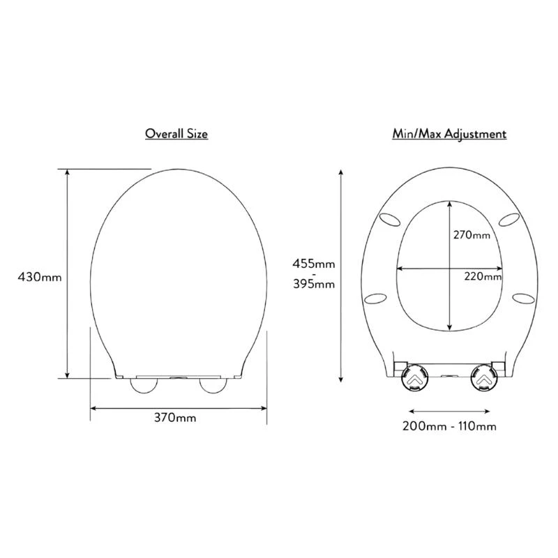 Croydex Michigan Flexi-Fix Toilet Seat - White 6 Croydex Michigan Flexi-Fix Toilet Seat - White - Image 4