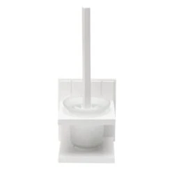 Croydex Portland Toilet Brush And Holder - White Wood 7 Croydex Portland Toilet Brush And Holder - White Wood -Home Bathroom croydex portland toilet brush and holder white wood wa992922 2
